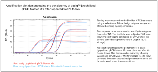 qRT PCR graph